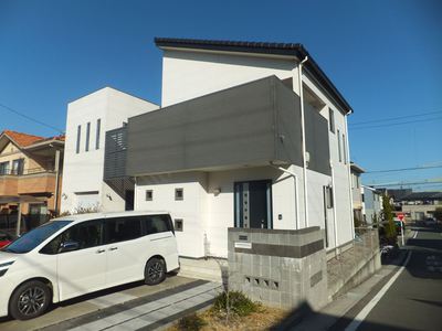 田原市　K様邸外壁塗装工事　before